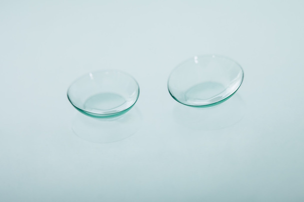 Pair of soft contact lenses - 写真・画像