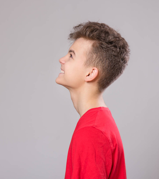 Teen boy portrait - Foto, afbeelding
