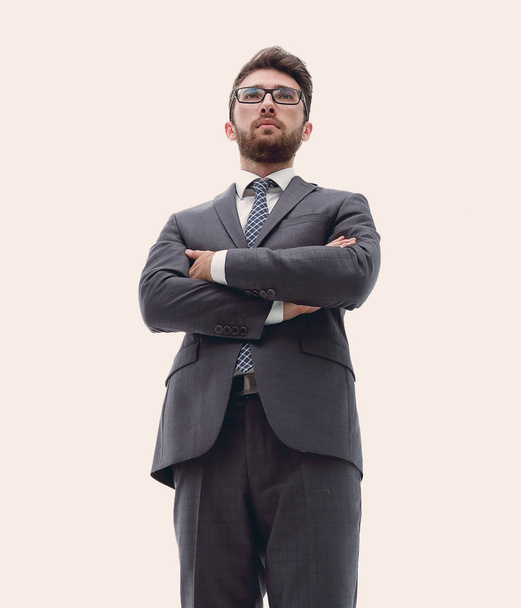 confident business man in suit and tie. - Fotografie, Obrázek