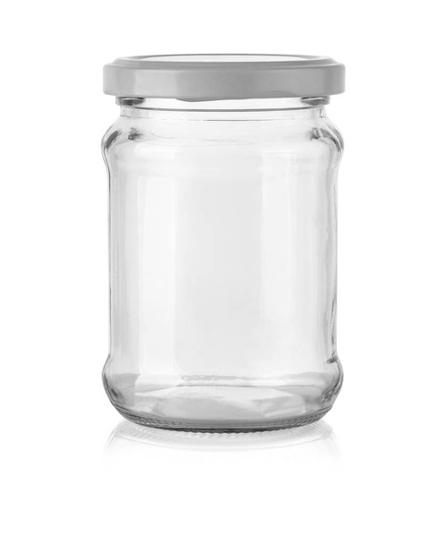 Tarro de vidrio aislado
 - Foto, imagen