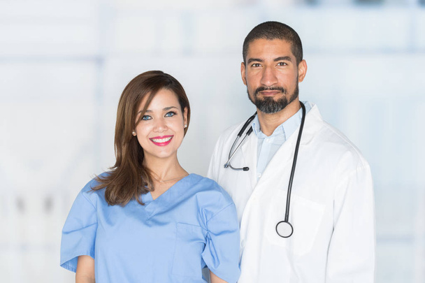 Nurse and Doctor - Foto, Imagem