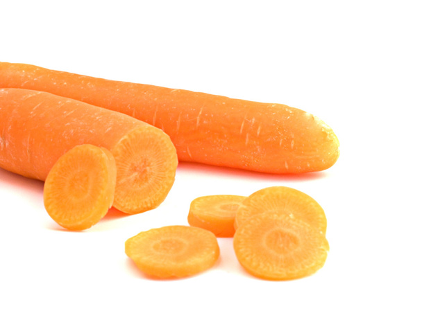 carote isolate su fondo bianco - Foto, immagini
