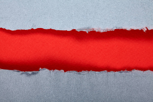 Red and gray paper texture. - Foto, imagen