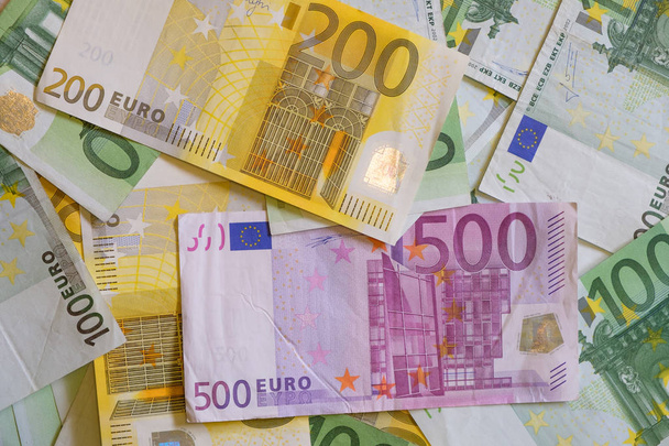 Paper euro money banknotes - Photo, Image