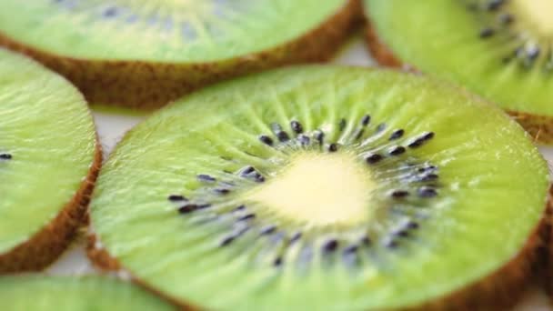 Rotating background of kiwifruit - Footage, Video