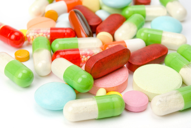 pills isolated on white background - Fotó, kép