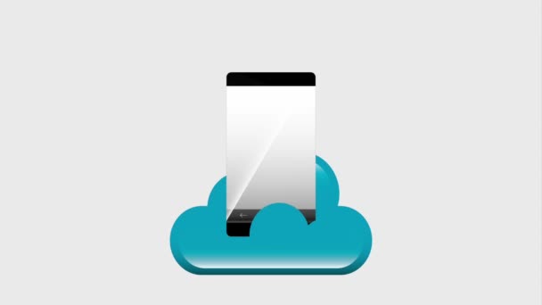 smartphone bulut depolama birimi verileri - Video, Çekim