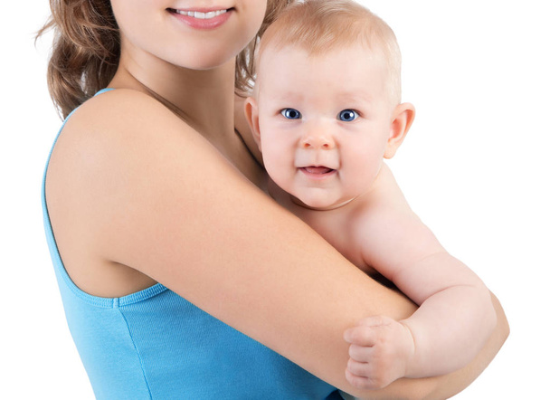 happy mother with baby - Photo, image