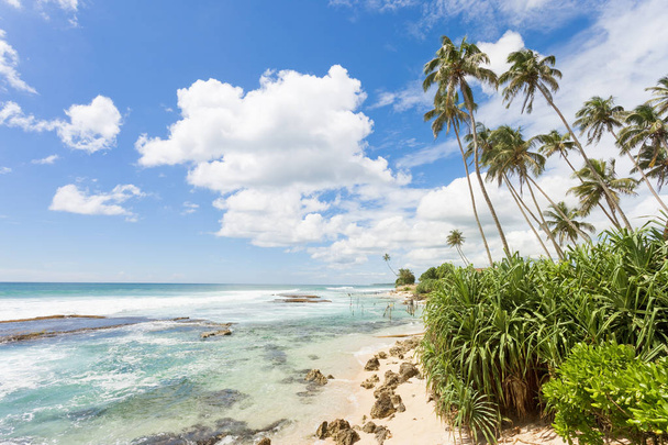 Koggala Beach, Sri Lanka - ingyenes érzés, míg pihen a lehet - Fotó, kép