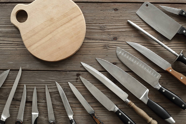 various kitchen knives  - 写真・画像