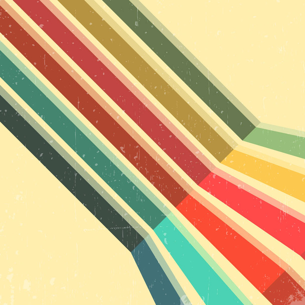 Фон старинных цветовых линий
 - Вектор,изображение