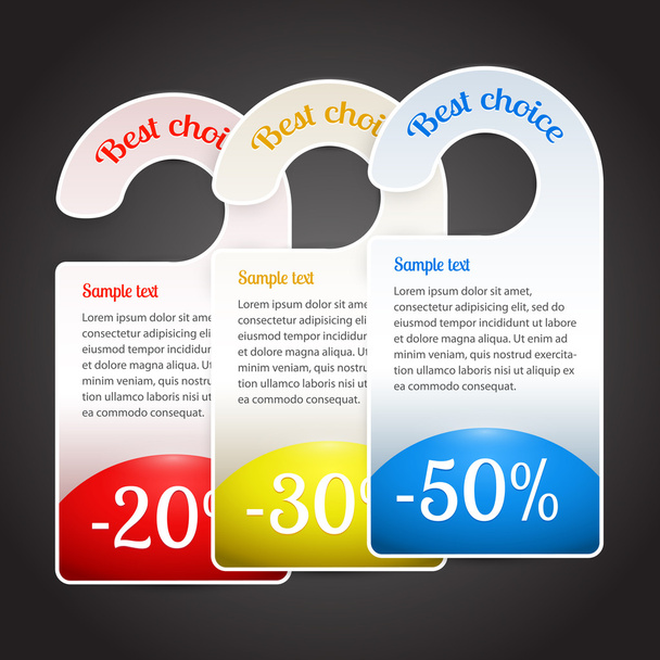 Vector best choice labels. - Vector, Image