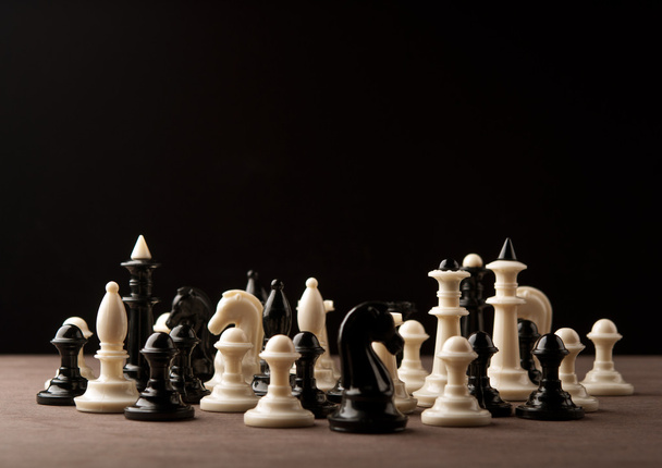 todas as peças de xadrez - Foto, Imagem