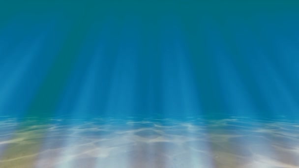 A tengerfenék, víz alatti a maró hatású anyagok - Felvétel, videó
