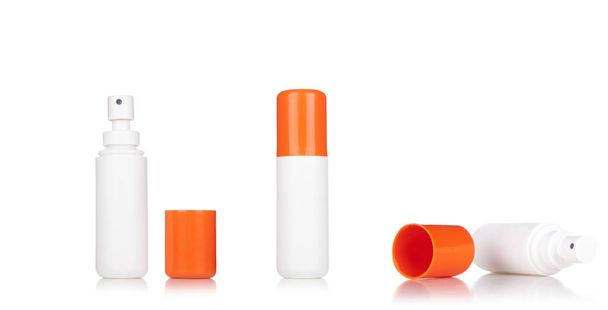 Spray Medicine Antiseptic Drugs Plastic Bottle whit orange lid i - Fotó, kép