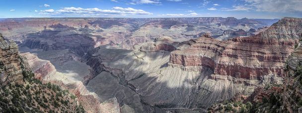 Panorama z Wielkiego Kanionu w ciągu dnia - Zdjęcie, obraz