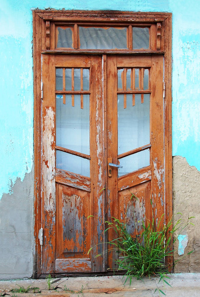 Door of abandoned building - Photo, Image
