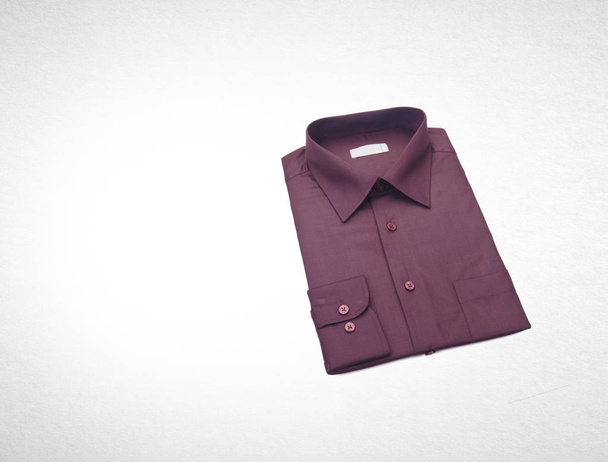 shirt for men's folded on a background. - Foto, Imagen