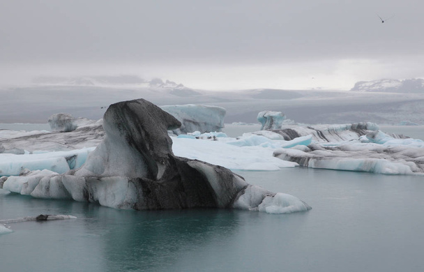 Icy Lagoon in Iceland - Φωτογραφία, εικόνα