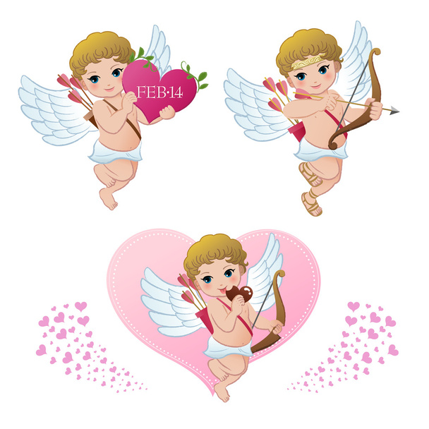 Cupid collectie - Vector, afbeelding