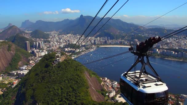 Sugar Loaf in Rio de Janeiro at daytime  - Footage, Video