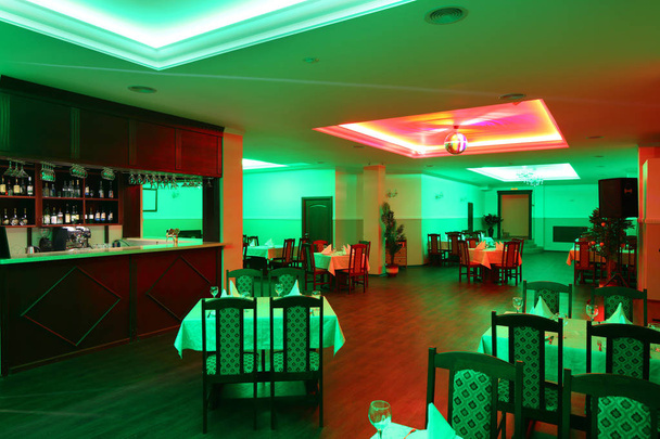 european restaurant in bright colors - Fotografie, Obrázek