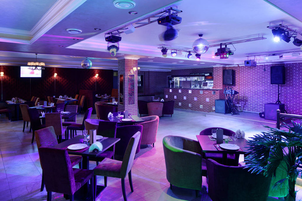 beautiful european night club interior - Foto, immagini