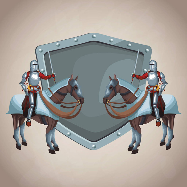 Emblema dell'esercito medievale
 - Vettoriali, immagini