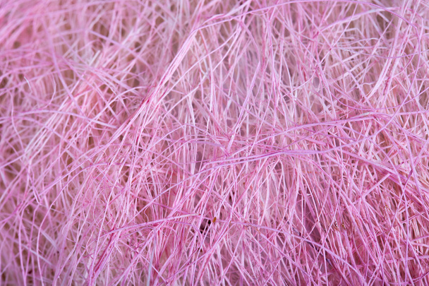 Fibra rosada Sisal
 - Foto, imagen