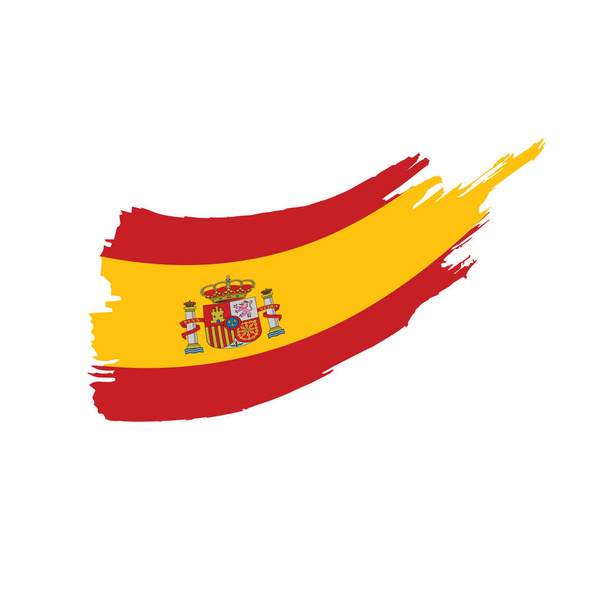 Bandera de España, ilustración vectorial
 - Vector, Imagen