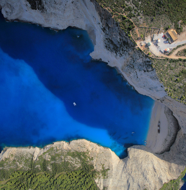 Aerial view on Zakynthos island - Foto, immagini