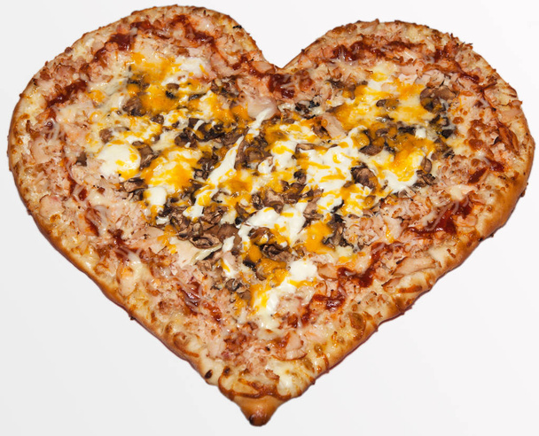 Pizza, Walentynki, Walentynki, miłość Pizza - Zdjęcie, obraz