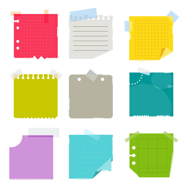 note paper sheet - Vector, Image