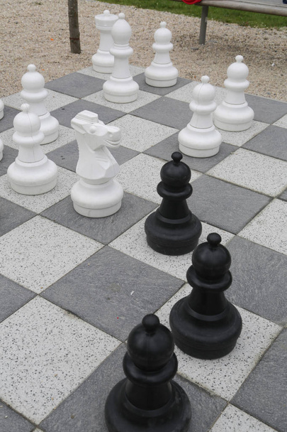 Chess in open air - Photo, Image