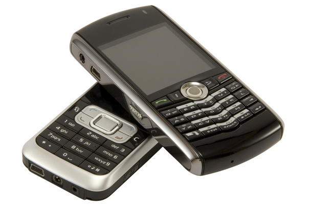 dwa telefony komórkowe - Zdjęcie, obraz