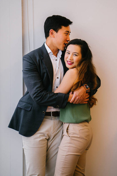 Portrait of a Chinese Asian (Singaporean) couple - Fotó, kép