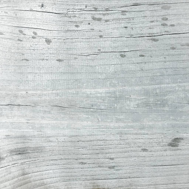 Fundo de textura de madeira leve, pranchas de madeira branca. Velho grunge lavado madeira, pintado mesa de madeira padrão vista superior. - Foto, Imagem