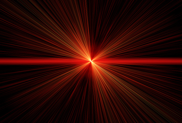 Red laser beams - Photo, Image