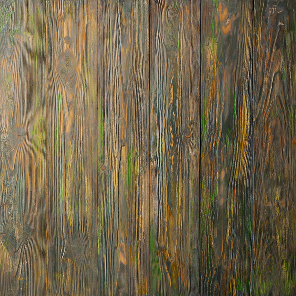 Vintage weathered shabby painted wood background - Zdjęcie, obraz