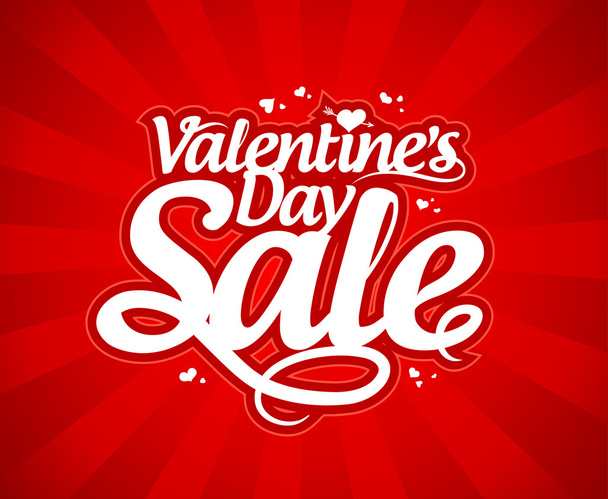 Valentine`s day sale. - Vecteur, image