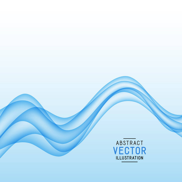 Универсальный абстрактный деликатный фон с прозрачной волновой линией
 - Вектор,изображение