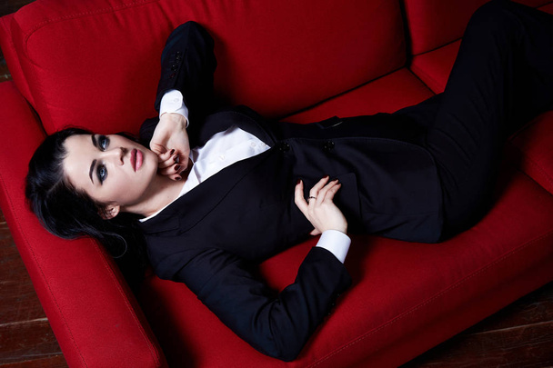 Сексуальна красива бізнес-леді бос менеджер секретар генеральний директор Бре
 - Фото, зображення