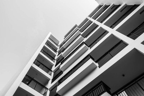 Black and white exterior building - Photo, Image