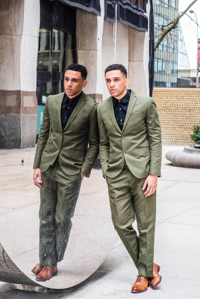 Young American Businessman Fashion in New York - Photo, Image