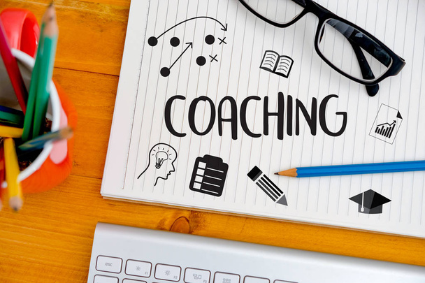 COACHING Training Planning Learning Coaching Business Guide Inst - Zdjęcie, obraz