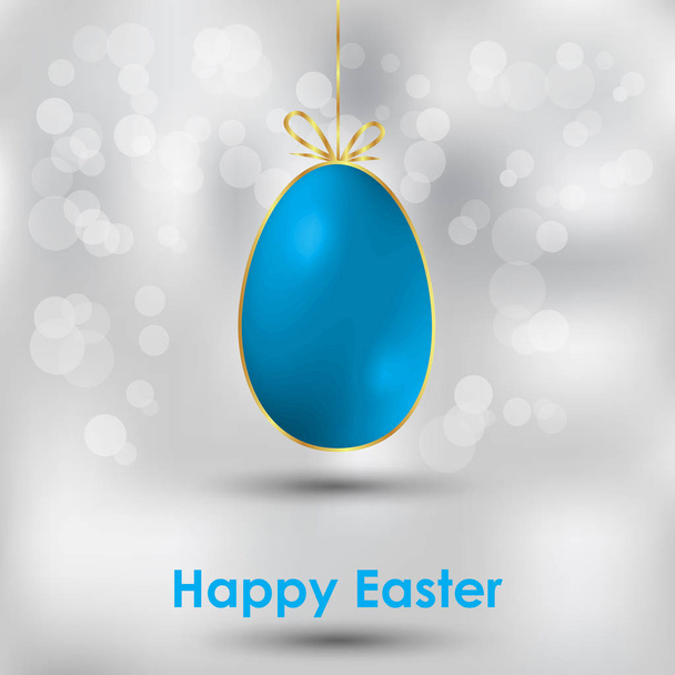 Happy Easter modern background. - Vector, Image
