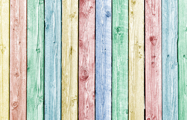 Régi festett pasztell viharvert fa deszka - Fotó, kép