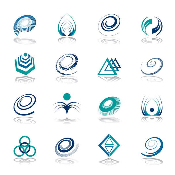 Design elements set. Abstract icons.  - Vector, Image