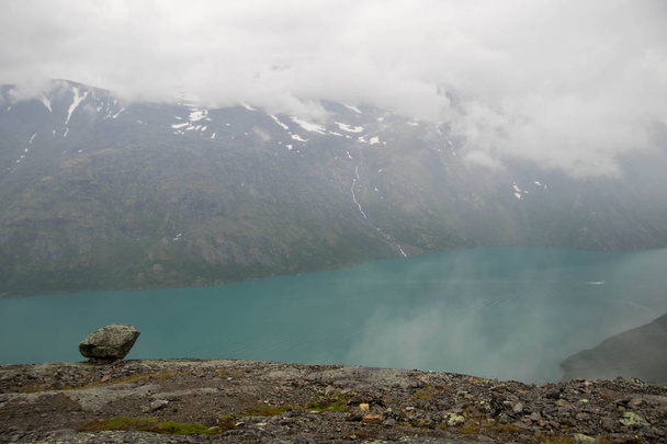 ノルウェーの登山 - 写真・画像