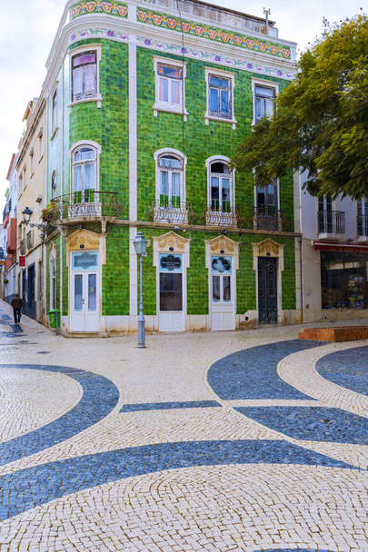 Tipikus utcájában ősi város Lagos, Algarve Reg - Fotó, kép